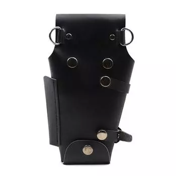 Сумка на пояс для парикмахерских инструментов, профессиональная сумка для парикмахерских инструментов, кобура для парикмахерских ножниц, кобура из искусственной кожи, поясная сумка