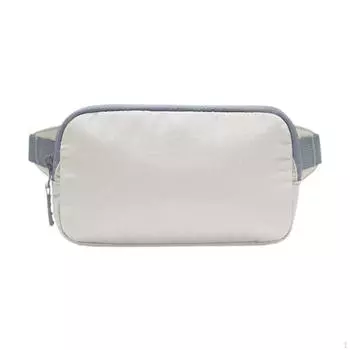 Сумка на пояс, нагрудная, водонепроницаемая, модная, для телефона, мини-сумка через плечо для бега, походов серый