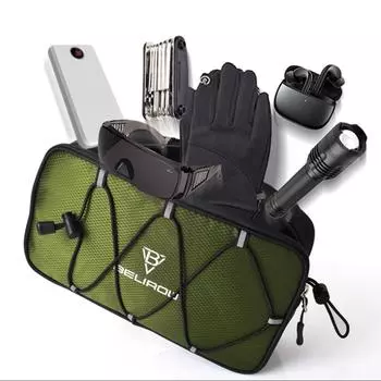 Сумка на руль велосипеда 2.1л Сумка на руль велосипеда Сумка на раму велосипеда Аксессуары для велосипеда 2.1L зелёный