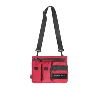 Сумка на руль велосипеда Большая вместительная сумка для велосипеда 2 л Сумка для велосипеда с передней трубкой Многофункциональная сумка через плечо чёрный