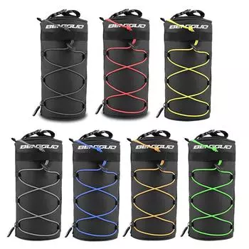 Сумка на руль велосипеда, многофункциональные сумки для велосипеда, сумка на багажник, сумка на плечо, большая вместительная сумка для горного велосипеда, дорожный велосипед, аксессуары для велосипеда зелёный