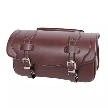 Сумка на седло из синтетической кожи DEGNER для мотоциклов DSB-8 (коричневый)