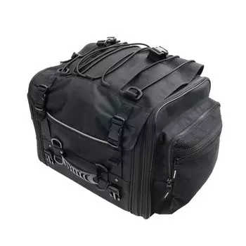 Сумка на сиденье мотоцикла Liberator Plus, туристическая сумка, задний кофр, верхний кофр, багажник, объем варьируется от 44 л до [емкость 60 л] (M)