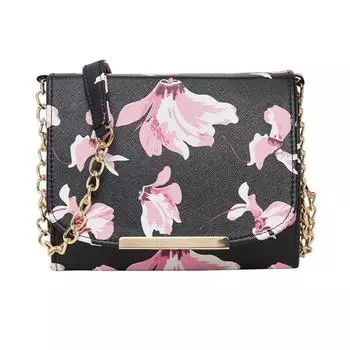 Сумка на слинге с цветочным принтом для женщин и девочек