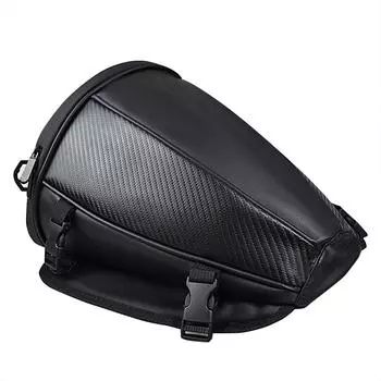 Сумка на заднее сиденье мотоцикла, многофункциональная водонепроницаемая сумка для хранения с плечевым ремнем, сумка для заднего сиденья мотоцикла, сумка для переноски инструментов one size чёрный