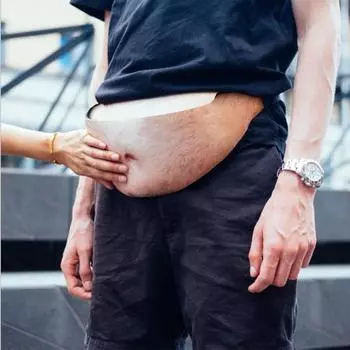 Сумка на живот мужская сумка креативная смешная сумка на пояс для живота дизайн мужская сумка на пояс для пивного живота большая сумка на пояс для живота