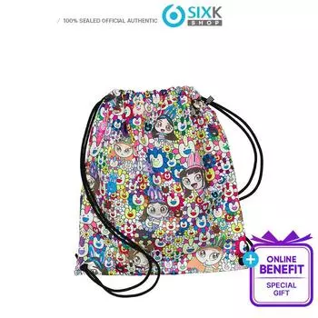Сумка Newjeans Supernatural на шнурке NJ x MURAKAMI, версия (+Онлайн-выгода) YES24, Drawstring Bag