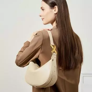 Сумка Niche Bag Сумка подмышкой Женская летняя сумка-пельмень Женская сумка через плечо Премиальная кожа Женская сумка на одно плечо