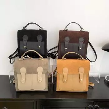 Сумка Niche Design для женщин, новый рюкзак, ретро-ручной корейский повседневный однотонный рюкзак