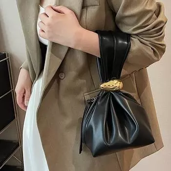 Сумка Niche Design для женщин, осень и зима, высококачественная ретро-сумка, популярная, супер горячая, сумка-ведро