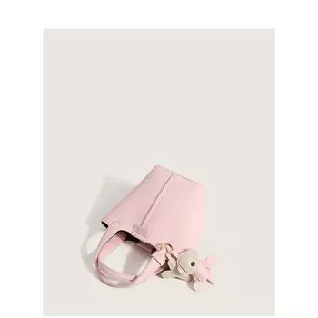 Сумка Niche Design женская 2025 новая модная сумка-ведро высокого класса в иностранном стиле универсальная сумка-мессенджер чёрный