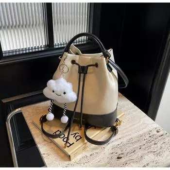 Сумка Niche Design, женская, для поездок на работу, модная, универсальная, сумка-ведро, высокого класса, в национальном стиле, вместительная сумка-мессенджер