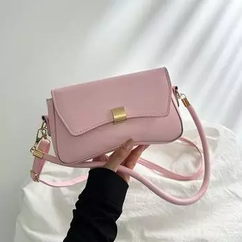 Сумка Niche Design женская летняя 2024 года, новая модная сумка через плечо, повседневная, простая, портативная, маленькая квадратная сумка белый