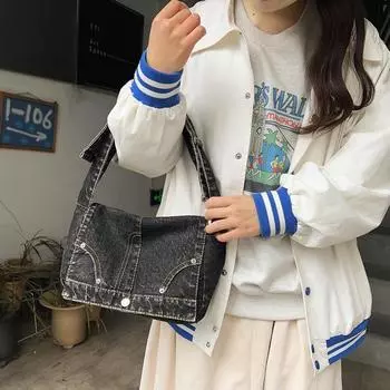 Сумка Niche Design женская сумка-мессенджер большой вместимости сумка через плечо модная женская сумка через плечо светло-синий