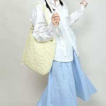 Сумка Niche с хлопковой подкладкой, удобная сумка, большая вместимость, легкая нейлоновая сумка, сумка для работы и поездок на работу, сумка через плечо на одно плечо жёлтый