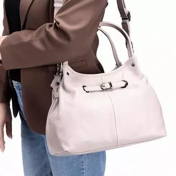 Сумка Niche Soft Leather Handbag Fashion Сумка-тоут через одно плечо подмышкой Универсальная вместительная сумка через плечо чёрный