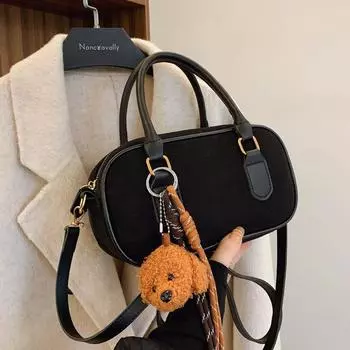 Сумка Niche Suede женская сезонная ретро универсальная сумка-мессенджер портативная сумка для боулинга