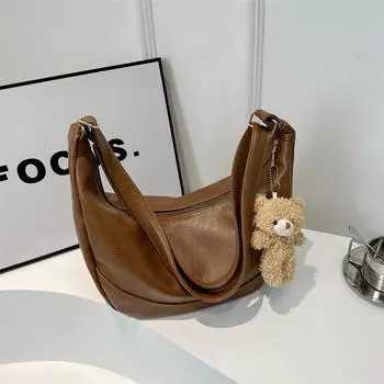 Сумка Niche underarm bag женская новинка весны 2024 года модная ретро сумка-пельмень повседневная универсальная сумка-мессенджер на одно плечо сумка