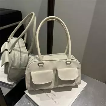 Сумка Niche Underarm женская модная ретро сумка-тоут универсальная большая вместимость красная сумка для поездок на работу женская красный