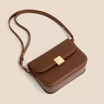 Сумка Ниша Весна/лето Женская сумка через плечо Сумка через подмышку Высококачественная кожаная сумка на плечо Тофу Маленькая квадратная сумка