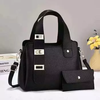 Сумка новая мода сын мать однотонная сумка для мамы взрыв большой емкости Senior Sense сумка через плечо .