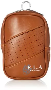 Сумка-ножницы для гольфа с антибактериальным интерьером Мяч для гольфа Ти для гольфа Коричневый [ELA] коричневый