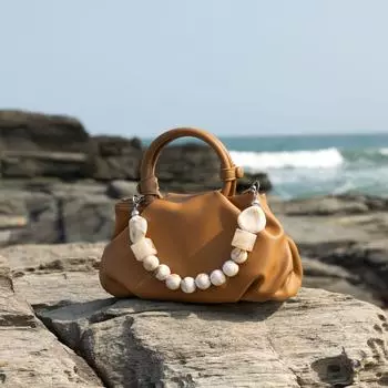 Сумка-облако с имитацией камня и цепочкой для женщин, элегантная красивая сумка через плечо, сумка-макарон, мягкий воск цвета макарон