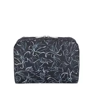 Сумка ОЧЕНЬ БОЛЬШАЯ ПРЯМОУГОЛЬНАЯ Sketch Floral Navy [LeSportsac] [Official] COSMETIC/7121
