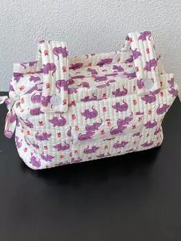 Сумка-органайзер для коляски – стеганая