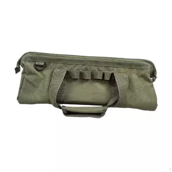 Сумка-органайзер для колышков палатки, переносная сумка для инструментов для использования на открытом воздухе чёрный