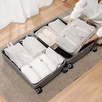 Сумка-органайзер для одежды, обуви, нижнего белья - для хранения чемодана Triangle bag