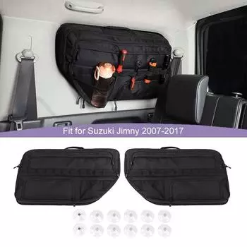 Сумка-органайзер для заднего окна, подходящая для Suzuki Jimny 2007-2017 гг. Укладка, уборка, автомобильные аксессуары