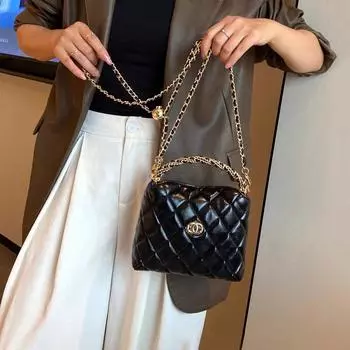 Сумка Pea Xiaoxiang Style женская сумка-цепочка универсальная изысканная сумка через плечо сумка-ланчбокс сумка для переноски в руке