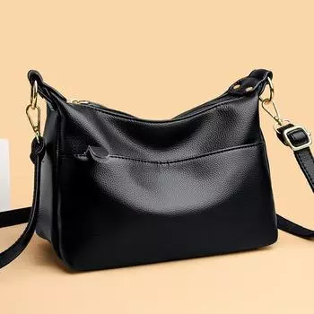 Сумка-пельмень, новая сумка через плечо на одно плечо, корейский стиль, модная сумка с узором личи, женская сумка