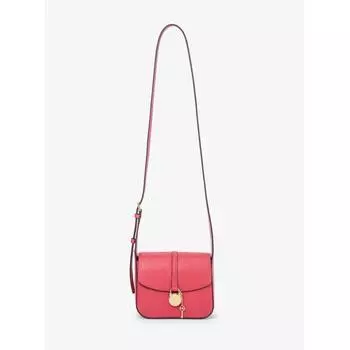 Сумка-переходник MICHAEL KORS LYRA FLAP, маленькая, 35F4G1YC1L7011, светло-ягодная, солнечная