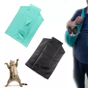 Сумка-переноска для кошек Tote Design, дышащая, для домашних животных, удобная и комфортная сумка-переноска для собак и щенков чёрный