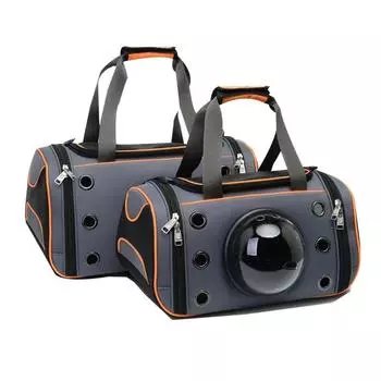 Сумка-переноска для собак Pet Outing Portable Cat Dogs Handbag Crossbody Bag Дышащая Большая вместимость Кошки Маленькие домашние собаки Слинги Рюкзак 51 x 28 x 26CM зелёный