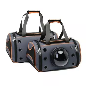 Сумка-переноска для собак Pet Outing Portable Cat Dogs Handbag Crossbody Bag Дышащая Большая вместимость Кошки Маленькие домашние собаки Слинги Рюкзак L