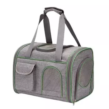 Сумка-переноска для собак, складная застежка-молния, устойчивая к царапинам, сумка-рюкзак для переноски домашних животных, уличная сумка для маленьких собак, кошек, выходная клетка для котят