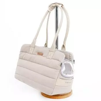 Сумка-переноска Red Puppy Heights, бежевая, 40 x 20 x ..., 1 шт, корейский шампунь для домашних животных