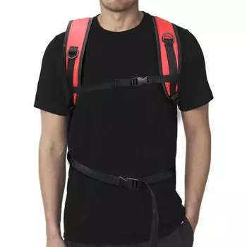 Сумка первой помощи, пустой рюкзак для экстренной помощи с несколькими карманами, сумка для оказания первой помощи при травмах для кемпинга, пешего туризма красный