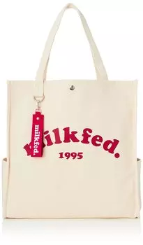 Сумка PIPING SQUARE TOTE COOPER LOGO 103212053011 Красная [Milkfed] Женская