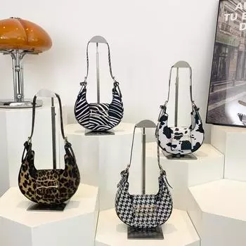 Сумка-подмышка New Moon, новая модная женская сумка, повседневная, в корейском стиле, летняя, с индивидуальным темпераментом, сумка через плечо