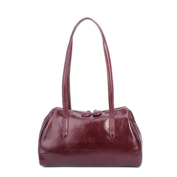 Сумка-подмышка Niche Design Retro Texture Advanced Sense с большой емкостью для поездок на работу через плечо чёрный