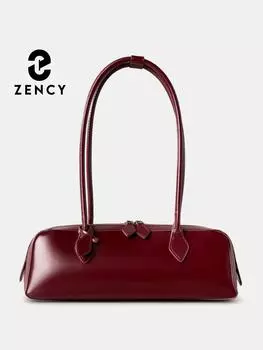 Сумка-подмышка Zency Wine Red Designer, женская сумка чёрный