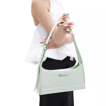 Сумка подмышкой Премиум текстура маленькая сумка 2024 летняя сумка ниша ткань Оксфорд плечо палка светло-зеленый