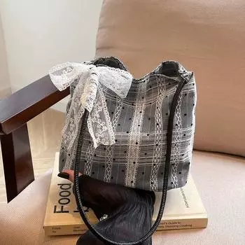 Сумка подмышкой женская летняя 2025 модная портативная сумка бабушки через плечо изысканная сумка