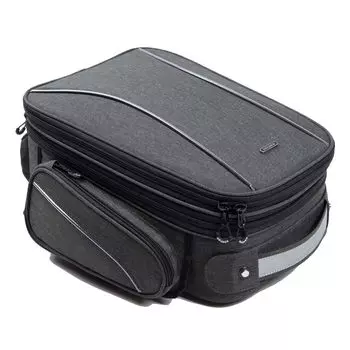 Сумка-подседельник DEGNER Adjuster для мотоциклов с изменяемой вместимостью ADJUSTER SEAT BAG серая NB-193