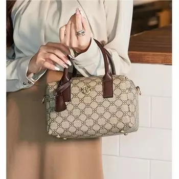 Сумка-подушка с винтажным принтом, универсальные женские сумки через плечо, повседневные сумки с верхней ручкой для поездок на работу, роскошные женские сумки