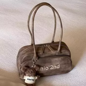 Сумка-подушка Time Traveler женская осенне-зимняя ретро-нишевая дизайнерская сумка через плечо для поездок на работу